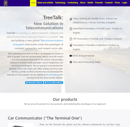 TreeTalk screenshot