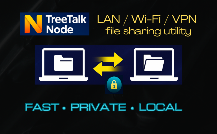 TreeTalk Node - P2P Local-First Chat & File Transfer