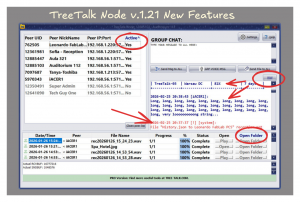 TreeTalk Node - P2P Local-First Chat & File Transfer messenger