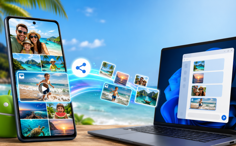 How to Share Files Between Android Phones and Windows Without Cloud Uploads